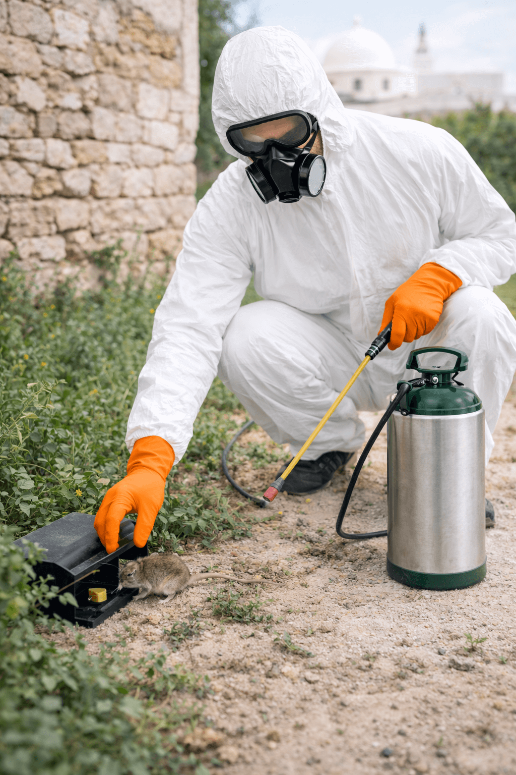 Traitement anti-mulots Tunisie zones périurbaines