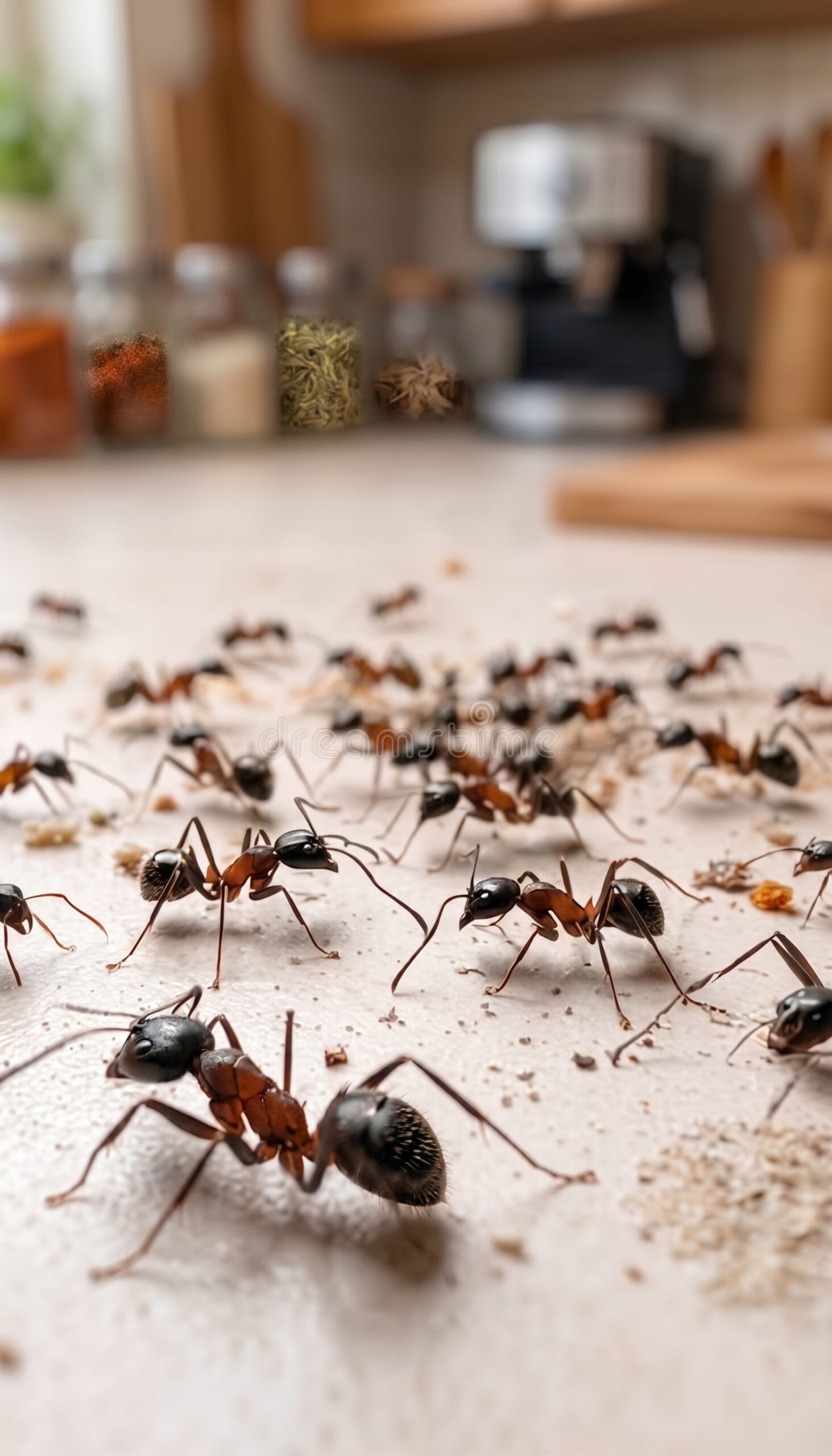 Traitement anti-fourmis professionnel Tunisie Hygiène4D